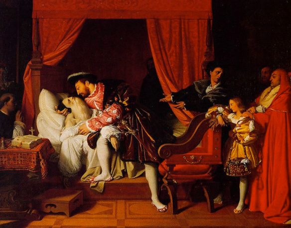 Ingres painting at Clos-Lucé